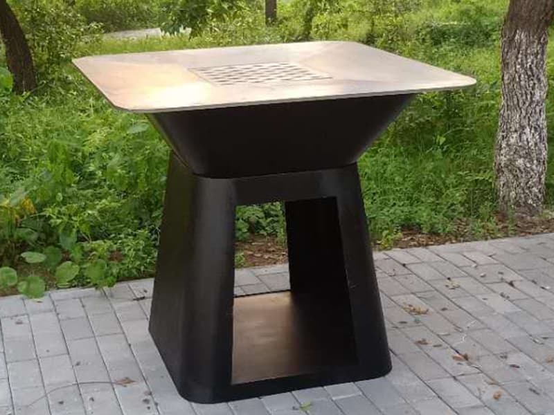 Barbecue In Corten For Outdoor Fun New Zealand